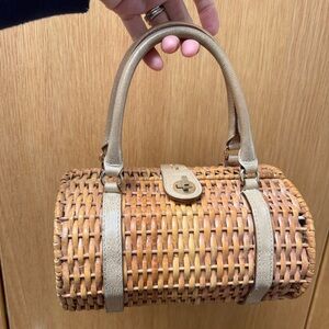Kate Spade Woven Basket Handbag